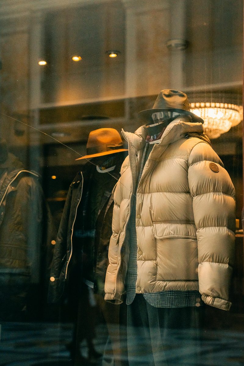 Blouson plume